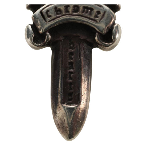 Chrome Hearts Dagger Charm Pendant Top Ag925 Silver Auth 184247M