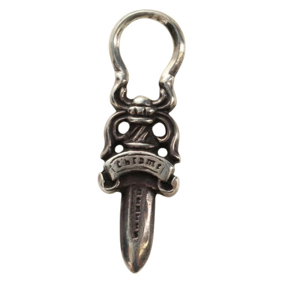 Chrome Hearts Dagger Charm Pendant Top Ag925 Silver Auth 184247M
