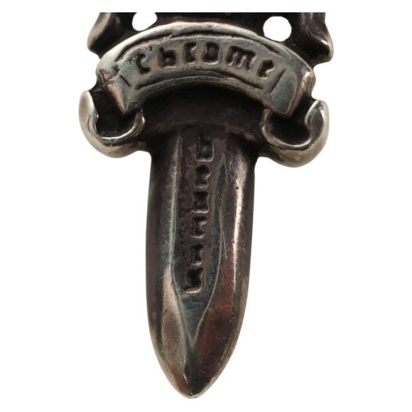 Chrome Hearts Dagger Charm Pendant Top Ag925 Silver Auth 184247M