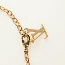 LOUIS VUITTON Pandantif Rock Me Necklace metal Red M66516 LV Auth 184249M-11