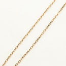 LOUIS VUITTON Pandantif Rock Me Necklace metal Red M66516 LV Auth 184249M-4