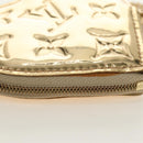 LOUIS VUITTON Miroir Porte Monnaie Coeur Coin Purse Gold M93567 LV Auth 184250M-12