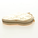 LOUIS VUITTON Miroir Porte Monnaie Coeur Coin Purse Gold M93567 LV Auth 184250M-7