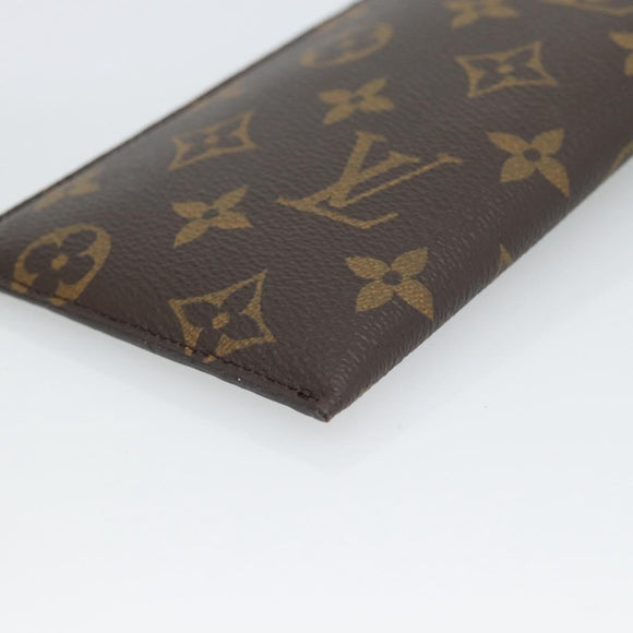LOUIS VUITTON Monogram Etui Lunet GM Glasses Case LV Auth 184251M