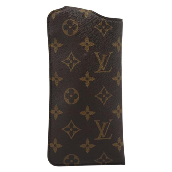 LOUIS VUITTON Monogram Etui Lunet GM Glasses Case LV Auth 184251M