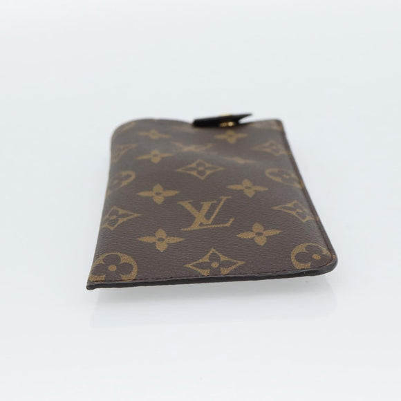 LOUIS VUITTON Monogram Etui Lunet GM Glasses Case LV Auth 184251M