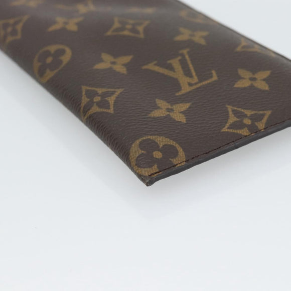 LOUIS VUITTON Monogram Etui Lunet GM Glasses Case LV Auth 184251M