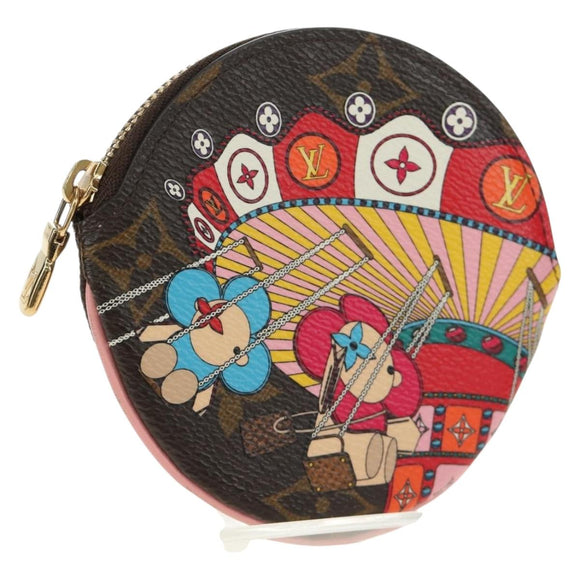 LOUIS VUITTON Monogram Porte Monnaie Round Purse Vivienne M69757 LV Auth 184256M