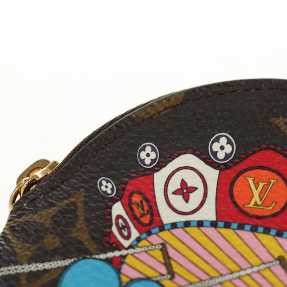 LOUIS VUITTON Monogram Porte Monnaie Round Purse Vivienne M69757 LV Auth 184256M