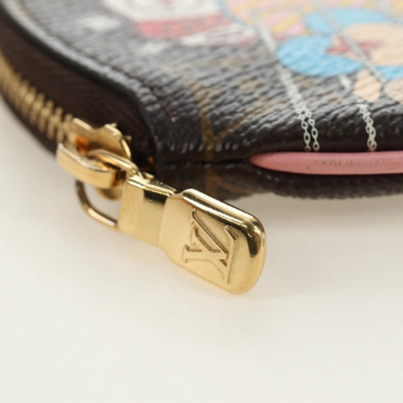 LOUIS VUITTON Monogram Porte Monnaie Round Purse Vivienne M69757 LV Auth 184256M