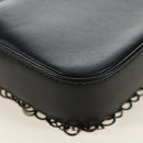 CHANEL Chain Shoulder Bag Sequin Black Silver CC Auth 184258SM-12