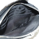 CHANEL Chain Shoulder Bag Sequin Black Silver CC Auth 184258SM-16