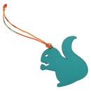 HERMES Petit H Charm Squirrel Charm Leather Green Auth 184259M-1