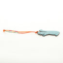 HERMES Petit H Charm Squirrel Charm Leather Green Auth 184259M-11