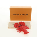 LOUIS VUITTON Monogram Lobster Bag Charm Bag Charm Red M03134 LV Auth 184260SM-12