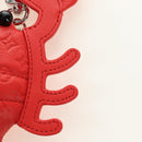 LOUIS VUITTON Monogram Lobster Bag Charm Bag Charm Red M03134 LV Auth 184260SM-5