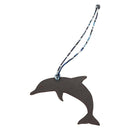 HERMES Petit H Charm Dolphin Bag Charm Leather Orange Auth 184262M-7