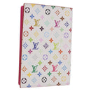 LOUIS VUITTON Multicolor Couverture Passport Case White M14178 Auth 184263SAM-1