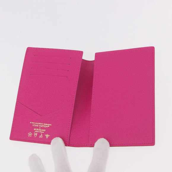 LOUIS VUITTON Multicolor Couverture Passport Case White M14178 Auth 184263SAM
