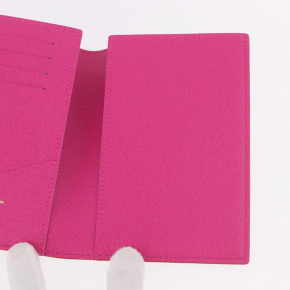 LOUIS VUITTON Multicolor Couverture Passport Case White M14178 Auth 184263SAM