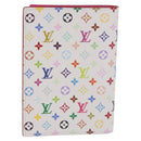 LOUIS VUITTON Multicolor Couverture Passport Case White M14178 Auth 184263SAM-2
