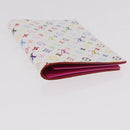LOUIS VUITTON Multicolor Couverture Passport Case White M14178 Auth 184263SAM-6