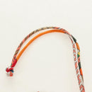 HERMES Petit H Charm Pferdeanhänger Leder Orange Original 184264M-6