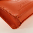 HERMES Sac Orange Charm Bag Leather Orange Auth 184265M-15