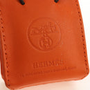 HERMES Sac Orange Charm Bag Leather Orange Auth 184265M-10