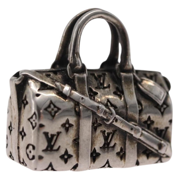 LOUIS VUITTON Keepall Collier LV Keepall Necklace metal M00914 LV Auth 184266