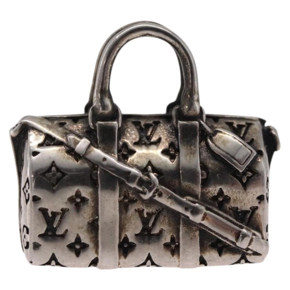 LOUIS VUITTON Keepall Collier LV Keepall Necklace metal M00914 LV Auth 184266