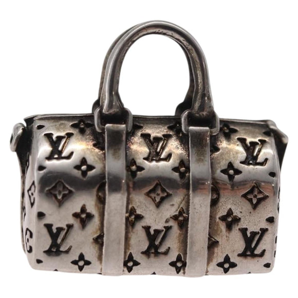 LOUIS VUITTON Keepall Collier LV Keepall Necklace metal M00914 LV Auth 184266