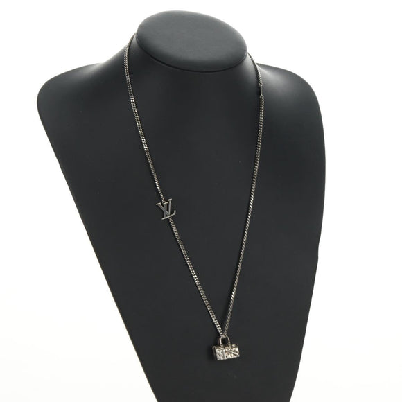 LOUIS VUITTON Keepall Collier LV Keepall Necklace metal M00914 LV Auth 184266M