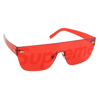 LOUIS VUITTON Monogram LV x Supreme Citymark SP Sunglasses plastic Auth 184270SM