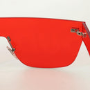 LOUIS VUITTON Monogram LV x Supreme Citymark SP Sunglasses plastic Auth 184270SM-21