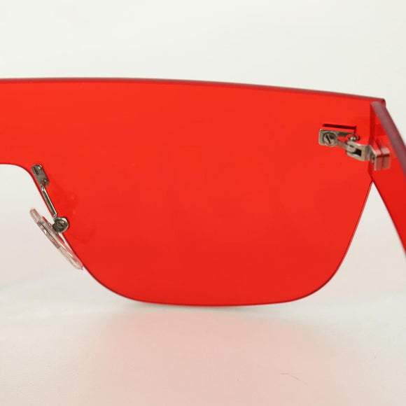 LOUIS VUITTON Monogram LV x Supreme Citymark SP Sunglasses plastic Auth 184270SM