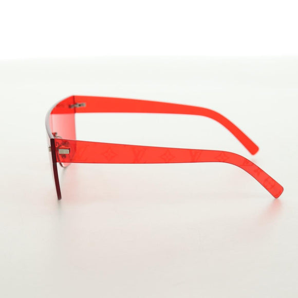 LOUIS VUITTON Monogram LV x Supreme Citymark SP Sunglasses plastic Auth 184270SM