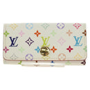 LOUIS VUITTON Monogram Multicolor Multicles 4 Sleuteletui Wit M93731 Auth 184273M-13