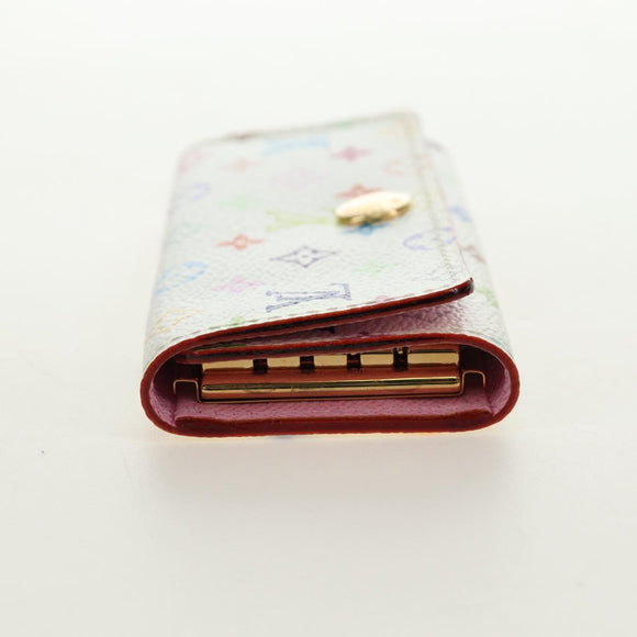 LOUIS VUITTON Monogram Multicolor Multicles 4 Sleuteletui Wit M93731 Auth 184273M