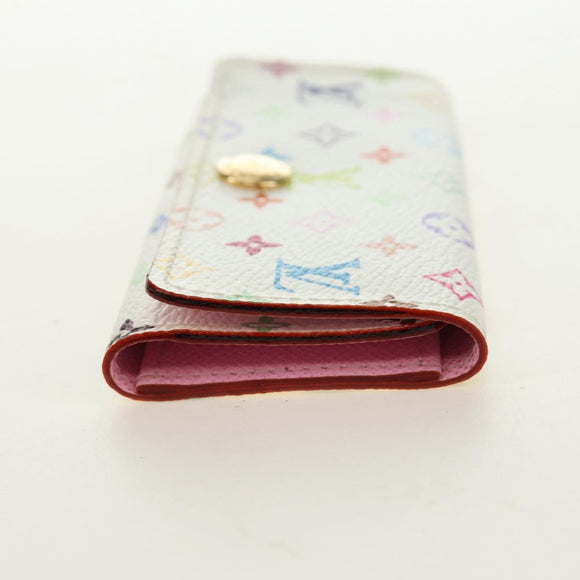 LOUIS VUITTON Monogram Multicolor Multicles 4 Sleuteletui Wit M93731 Auth 184273M