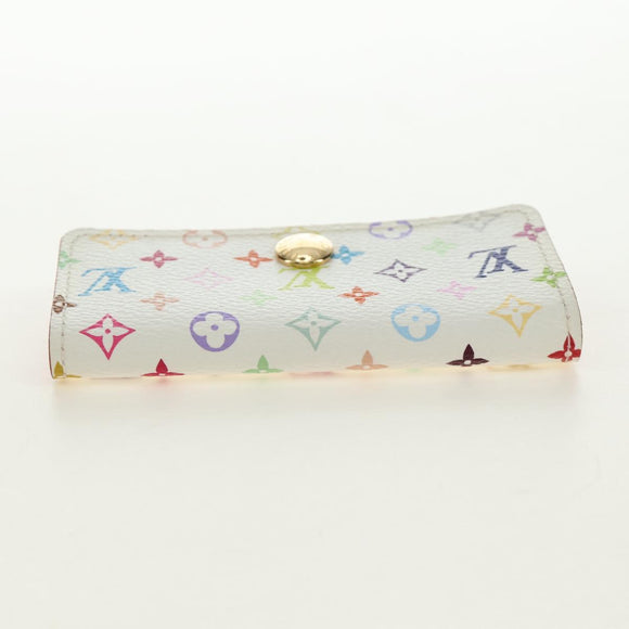 LOUIS VUITTON Monogram Multicolor Multicles 4 Sleuteletui Wit M93731 Auth 184273M