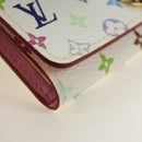 LOUIS VUITTON Monogram Multicolor Multicles 4 Sleuteletui Wit M93731 Auth 184273M-7