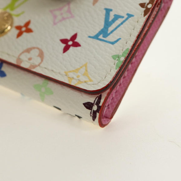 LOUIS VUITTON Monogram Multicolor Multicles 4 Sleuteletui Wit M93731 Auth 184273M