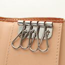 Christian Dior Trotter Canvas Romantic Coin Purse PVC Beige Silver Auth 184275SM-22