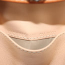 Christian Dior Trotter Canvas Romantic Coin Purse PVC Beige Silver Auth 184275SM-11