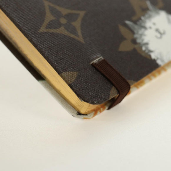 LOUIS VUITTON Catgram Notebook Jane PM Note Cover GI1389 LV Auth 184276M