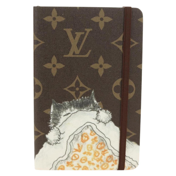 LOUIS VUITTON Catgram Notebook Jane PM Note Cover GI1389 LV Auth 184276M