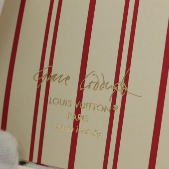 LOUIS VUITTON Catgram Notebook Jane PM Note Cover GI1389 LV Auth 184276M