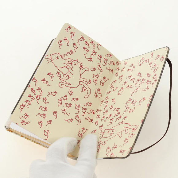 LOUIS VUITTON Catgram Notebook Jane PM Note Cover GI1389 LV Auth 184276M