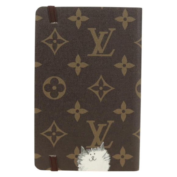 LOUIS VUITTON Catgram Notebook Jane PM Note Cover GI1389 LV Auth 184276M